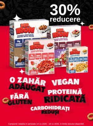Black Friday cu reducere de 30% la Mr Iron