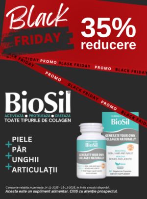 Black Friday cu reducere de 35% la Biosil