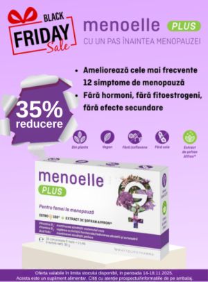 Black Friday cu reducere de 35% la Menoelle Plus