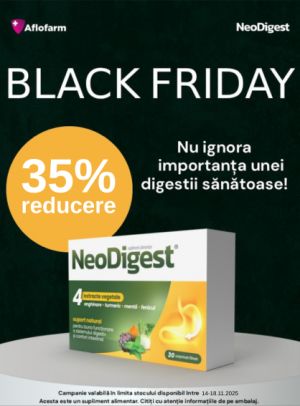 Black Friday cu reducere de 35% la NeoDigest