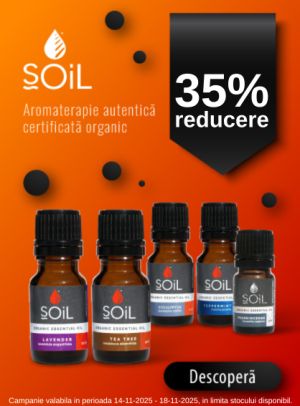 Black Friday cu reducere de 35% la Soil