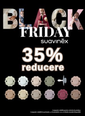 Black Friday cu reducere de 35% la Suavinex