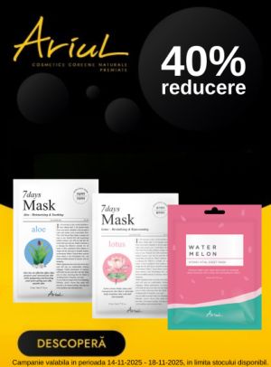 Black Friday cu reducere de 40% la Ariul