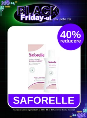 Black Friday cu reducere de 40% la Saforelle