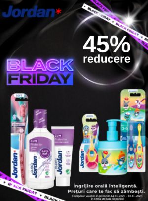 Black Friday cu reducere de 45% la Jordan