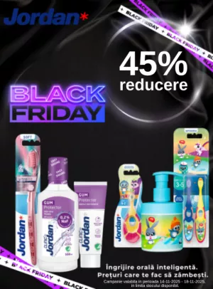 Black Friday cu reducere de 45% la Jordan
