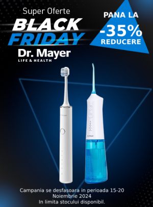 Black Friday cu reducere de pana la 35% la Dr Mayer