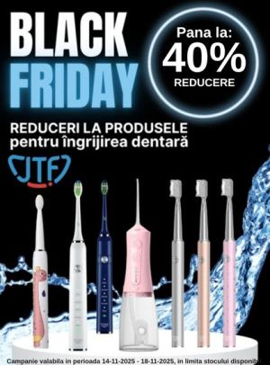 Black Friday cu reducere de pana la 40% la JTF