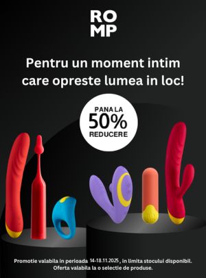 Black Friday cu reducere de pana la 50% la Romp