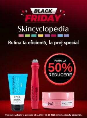 Black Friday cu reducere de pana la 50% la Skincyclopedia