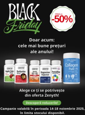 Black Friday cu reducere de pana la 50% la Zenyth