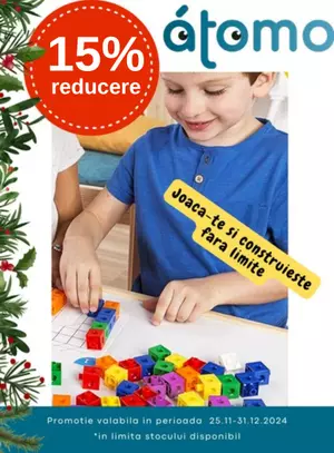 Ho Ho HOT Sale cu reducere 15% la Atomo