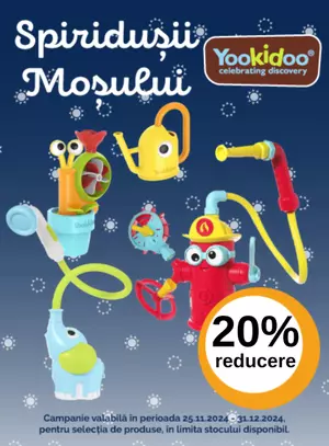 Ho Ho HOT Sale cu reducere 20% la Yookidoo