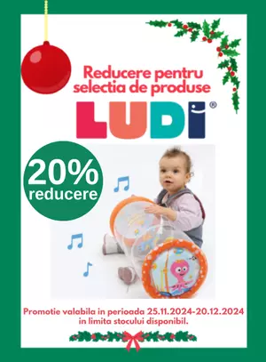 Ho Ho Hot Sale cu reducere de 20% la Ludi