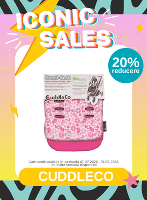 Iconic Sales cu 20% reducere la Cuddleco