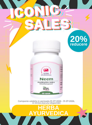 Iconic Sales cu 20% reducere la Herba Ayurvedica
