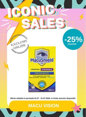 Iconic Sales cu 25% voucher aplicat in cos la Macu Vision