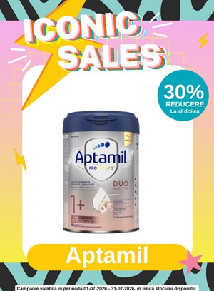 Iconic Sales cu 30% reducere la al doilea produs identic Aptamil