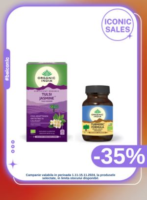 Iconic Sales cu 35% reducere la Organic India