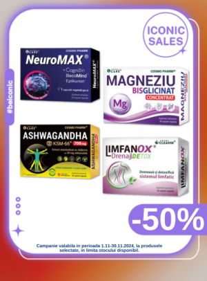 Iconic Sales cu 50% reducere la CosmoPharm