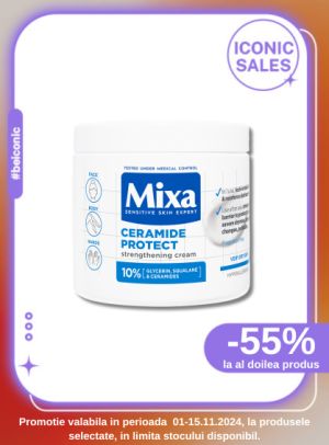 Iconic Sales cu 55% reducere la al doilea produs la Mixa