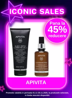 Iconic Sales cu pana la 45% reducere la Apivita