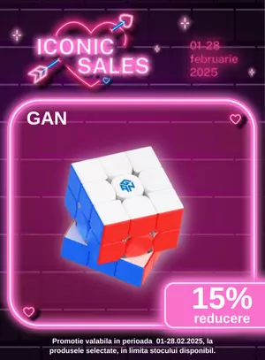 Iconic Sales cu reducere 15% la Gan