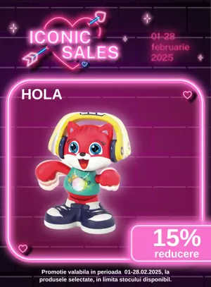 Iconic Sales cu reducere 15% la Hola