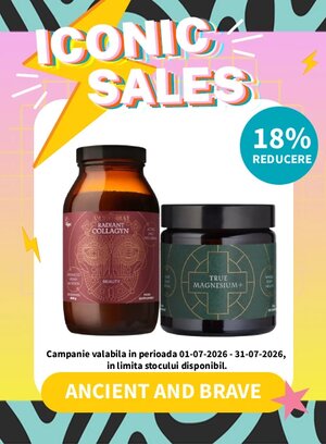 Iconic Sales cu reducere 18% la Ancient and Brave