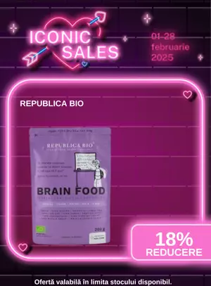 Iconic Sales cu reducere 18% la Republica Bio