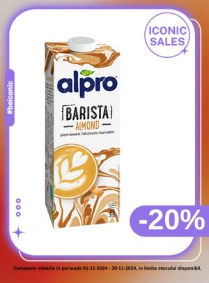 Iconic Sales cu reducere 20% la Alpro