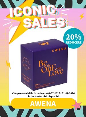 Iconic Sales cu reducere 20% la Awena