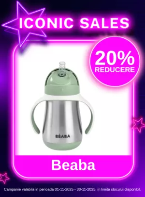 Iconic Sales cu reducere 20% la Beaba