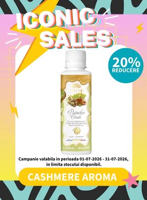 Iconic Sales cu reducere 20% la Cashmere Aroma