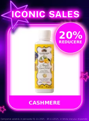 Iconic Sales cu reducere 20% la Cashmere