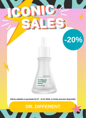 Iconic Sales cu reducere 20% la Dr. Different
