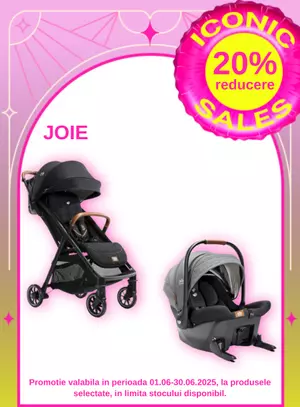 Iconic Sales cu reducere 20% la Joie