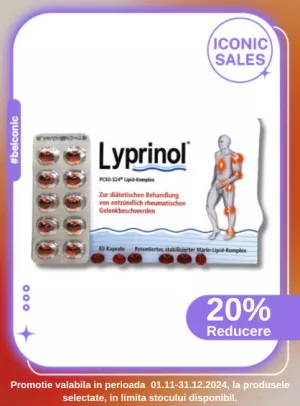 Iconic Sales cu reducere 20% la Lyprinol