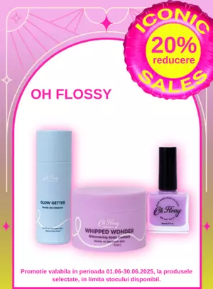 Iconic Sales cu reducere 20% la Oh Flossy