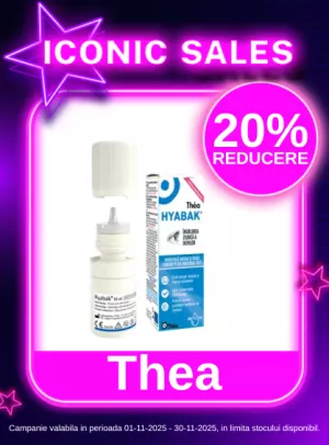 Iconic Sales cu reducere 20% la Thea 