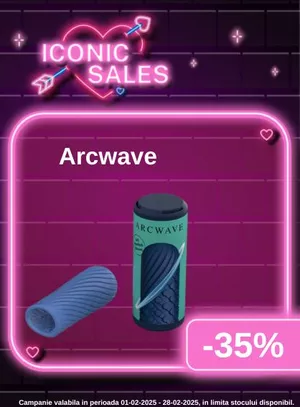 Iconic Sales cu reducere 25% la Arcwave