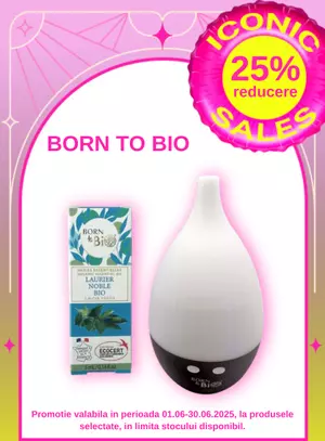 Iconic Sales cu reducere 25% la Born to Bio