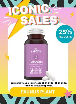 Iconic Sales cu reducere 25% la Faunus
