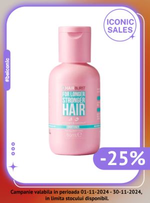 Iconic Sales cu reducere 25% la HairBurst