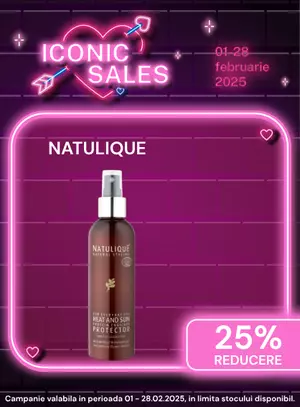 Iconic Sales cu reducere 25% la Natulique