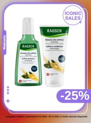 Iconic Sales cu reducere 25% la Rausch