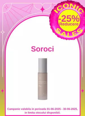 Iconic Sales cu reducere 25% la Soroci