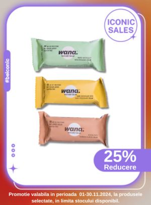 Iconic Sales cu reducere 25% la Wana