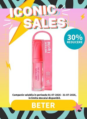 Iconic Sales cu reducere 30% la Beter