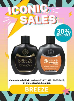 Iconic Sales cu reducere 30% la Breeze